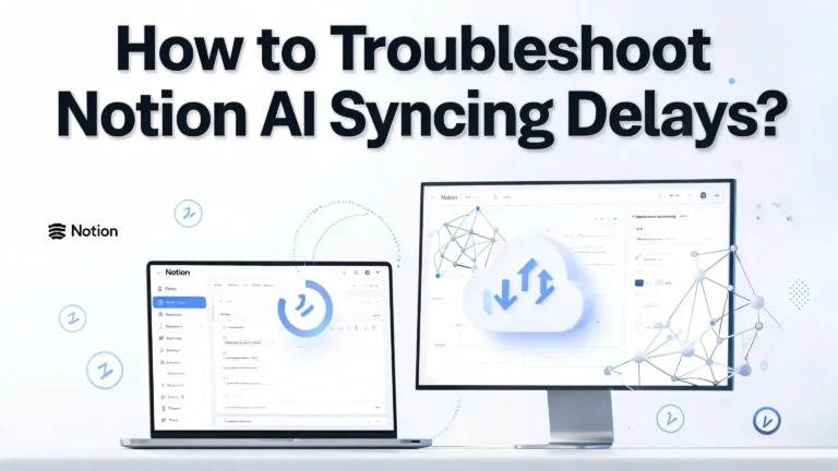 How to Troubleshoot Notion AI Syncing Delays?
