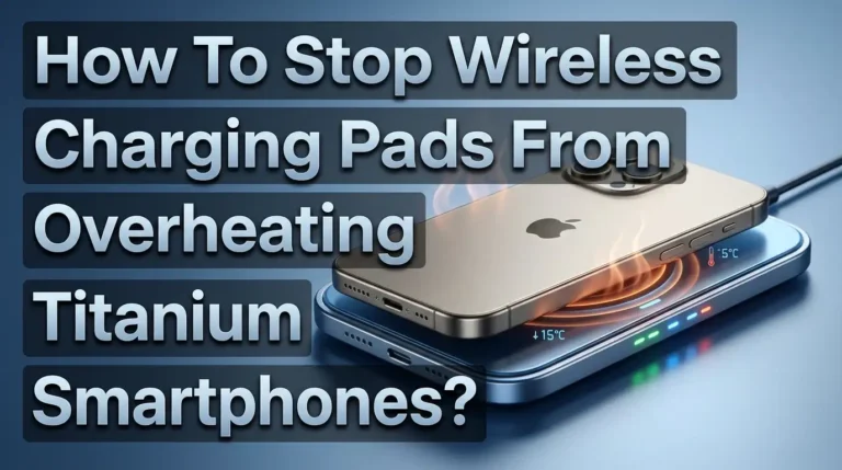 How To Stop Wireless Charging Pads From Overheating Titanium Smartphones?