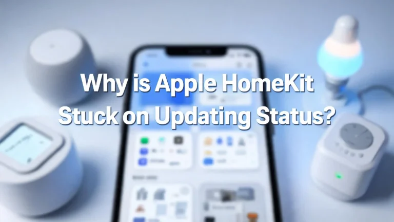 Why Is Apple HomeKit Stuck on Updating Status?