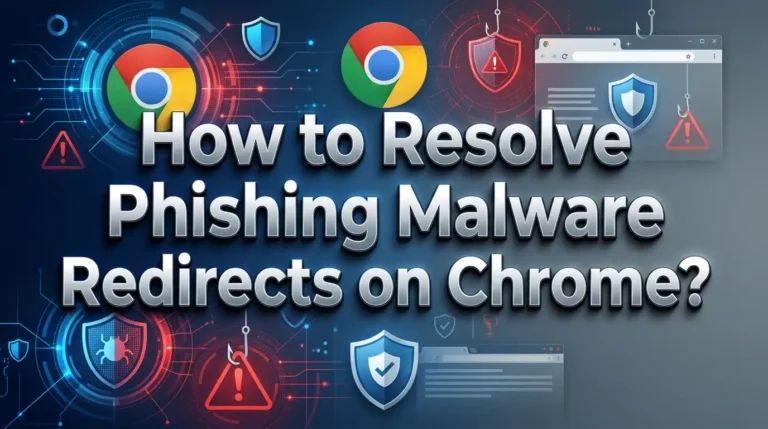 How to Resolve Phishing Malware Redirects on Chrome?