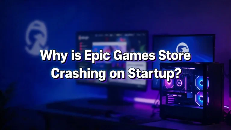 Why Is the Epic Games Store Crashing on Startup?