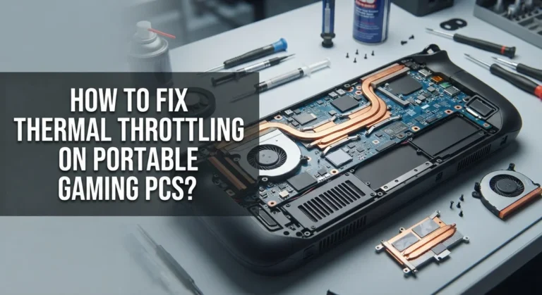How To Fix Thermal Throttling On Portable Gaming PCs?