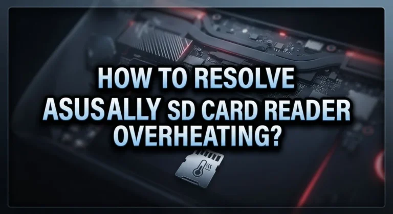 How To Resolve Asus ROG Ally SD Card Reader Overheating?
