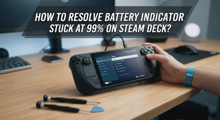 How To Fix Steam Deck Battery Indicator Stuck At 99%?