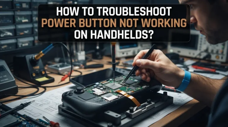 How To Troubleshoot Power Button Not Working On Handhelds?