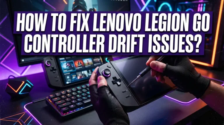 How To Fix Lenovo Legion Go Controller Drift Issues?